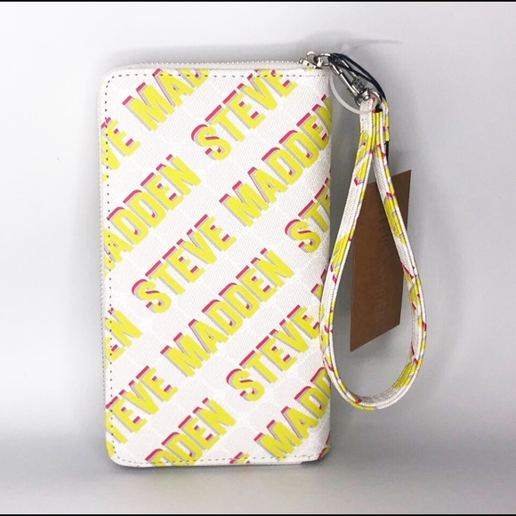 STEVE MADDEN ZIP AROUND WALLET WRISTLET NEW WITH TAGS - Picture 2 of 4